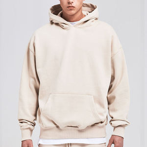 Vente en gros de sweats à capuche personnalisés pour hommes, grande taille, haute qualité, coupe oversize, épaules tombantes, style streetwear, vierges, 100% coton, ODM - Product Image 1
