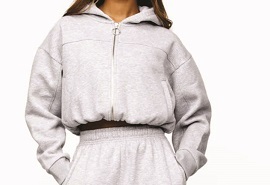 Dernières femmes Lexiure French Terry Lettre Impression Survêtement 2 pièces Jogger Set Respirant Hiver Survêtement Technique Lavée - Product Image 6