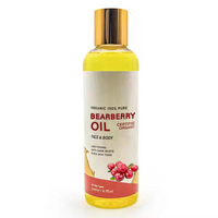 Huile de Massage Corporelle OEM Naturelle Biologique à la Vitamine C, Arbutine et Romarin, Hydratante et Éclaircissante à la Busserole pour Tous Types de Peau
