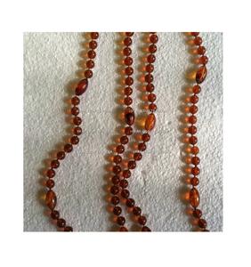 Collier en résine rouge de haute qualité bijoux de mode pour les femmes de l'Inde Look à la mode collier en résine fait main - Product Image 1