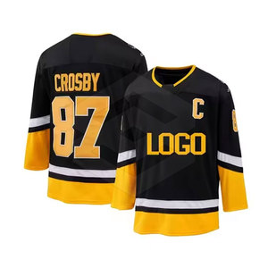 Conception de maillot de hockey sur glace de la meilleure qualité sur mesure votre propre logo et nom d'équipe à vendre - Product Image 1