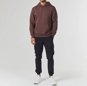 Sweat à capuche streetwear surdimensionné pour hommes pull en coton épais vente en gros conception vierge logo personnalisé disponible approvisionnement direct d'usine - Product Image 4