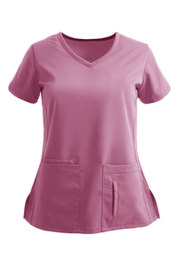 Fournisseurs de gommage médical, uniforme d'infirmière du personnel médical de conception à col v pour hôpitaux - Product Image 6