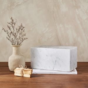 Carrara โกศหินอ่อนแท้สำหรับผู้ใหญ่โกศตกแต่ง - Product Image 2