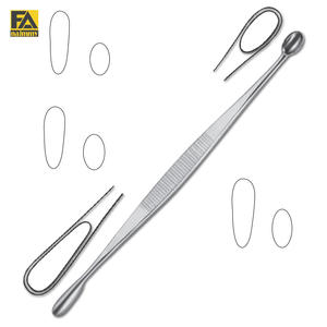 VOLKMANN CURETTE Oval / Oval 17cm Volkmann Curette Round Oval 20cm 8 ''Martini Curette 13,5 cm Instrumentos de cirugía ósea - Product Image 1