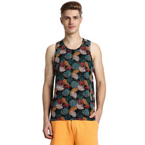 Camiseta sin mangas de fitness para hombre, talla grande, informal, transpirable, de malla, de secado rápido, ecológica, de poliéster/algodón, ajuste holgado, al por mayor - Product Image 6