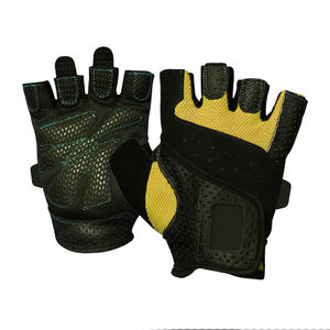 2025 guantes de entrenamiento ligeros transpirables de medio dedo para ciclismo gimnasio entrenamiento cruzado en casa-empuñaduras de mano de para - Product Image 1
