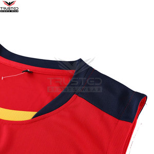 Nueva llegada de los hombres de voleibol Jersey Set 100% poliéster uniforme de dos piezas con estilo deportivo impreso Technics voleibol uniforme - Product Image 3