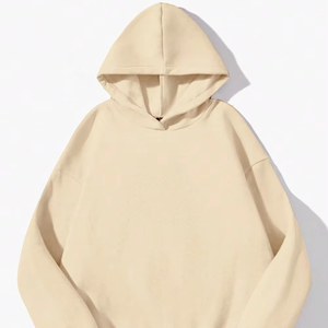 Pull à capuche à motif solide pour hommes Sweat-shirt polaire d'hiver Style uni/vierge Pull-over et sweat-shirts à capuche - Product Image 1