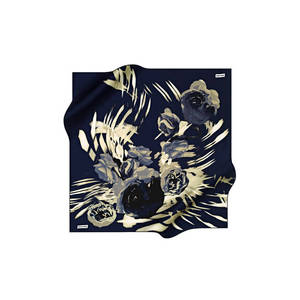 Pañuelo de Sarga con Estampado Digital de Diseño Pierre Cardin 90x90 - Product Image 1