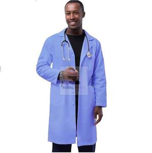 Uniformes Personalizados Unisex para Hospital Médico, Bata de Algodón para Laboratorio, Tela Tejida - Product Image 6
