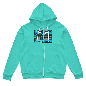 เสื้อฮู้ดมีซิปรูดซิปของผู้ชายผ้าฟลีซผ้าฝ้าย100% โอเวอร์ไซส์ระบายอากาศได้ดีเป็นมิตรกับสิ่งแวดล้อมออกแบบได้ตามที่ต้องการบริการ OEM ฤดูหนาว - Product Image 5