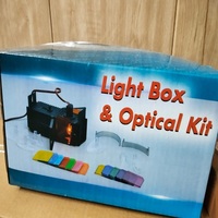 Kit d'optique de laboratoire de physique MAYALAB, boîte lumineuse, fonction de charge, expériences optiques, matériau plastique, en boîte, pour les élèves des écoles