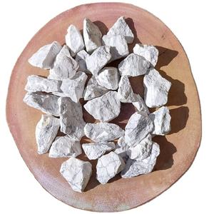 Meilleure vente en gros cristal naturel Howlite pierre brute dégringolée pierre semi-précieuse pour l'artisanat de guérison Feng Shui Reiki - Product Image 1