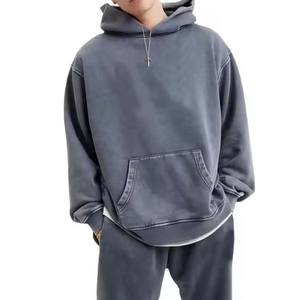 Sudaderas con capucha de manga larga para hombre y unisex con logotipo personalizado, sudaderas deportivas de gimnasio de algodón 100% para entrenamiento, Technics bordados - Product Image 6