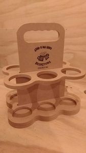 Storage Grippers Wooden Glass Holder Rail Mop <b>Clip</b> Organizer Serving Rack <b>Hooks</b> Wall Mounted Glass Holder OEM Closet European - Product Image 5