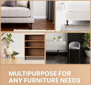 WQ 120MM PP pieds réglables cuisine nivellement <span class=keywords><strong>pied</strong></span> matériel réglable jambe armoire nivellement pieds - Product Image 6