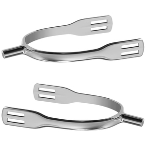 Espuelas de Equitación de Acero Inoxidable Hechas en Pakistán 2026, Duraderas y Resistentes a la Corrosión, Estilo Inglés, para Hombres y Mujeres - Product Image 1