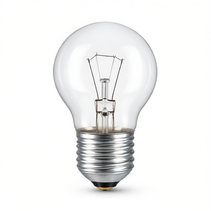 Ampoules incandescentes sphériques transparentes 60W 24V E27 - Product Image 2