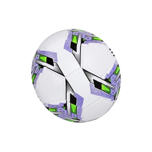 Ballon de football en cuir synthétique PU de haute qualité, cousu à la main, taille 4, poids officiel personnalisé, impression pour l'entraînement et les matchs - Product Image 1