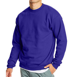 La mejor oferta, sudadera de tela suave para Fitness para hombre, ropa deportiva básica, mezcla de algodón, sudadera de calidad transpirable para hombre - Product Image 1