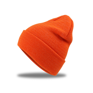 Bonnets chauds d'hiver de Logo personnalisé de haute qualité pour 100% acrylique taille réglable motifs de rayures de crâne bonnets jacquard - Product Image 2