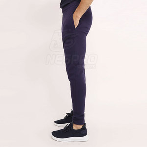 Cómodos, ligeros, rectos, informales, oscuros, pantalones de chándal para hombres, 100% algodón, transpirables, ecológicos, para invierno y exteriores - Product Image 3