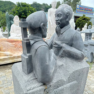 Estatuas de retrato personalizadas para exteriores modernas y duraderas con instalación en el sitio 1 año de garantía y soporte técnico en línea tallado a mano - Product Image 2