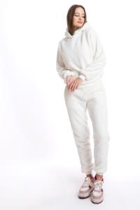 Teddy Fleece Hoodie fuzzy Hoodies Winter Teddy Sherpa Hoodie Sudadera de felpa Unisex Hecho en Turquía - Product Image 3