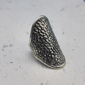 925 Sterling Silver <b>Plain</b> <b>Ring</b> 925 Solid Handmade Water Ripple Design <b>Ring</b> Wholesale New Arrival Gift Jewelry Wholesale Supplier - Product Image 1