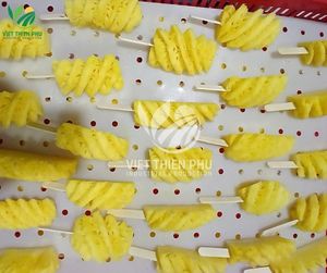 Envase al vacío de agua preservada IQF para importadores mayoristas, VIET THIEN, trozos de piña congelada orgánica premium a granel, - Product Image 6