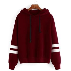 Sudadera con capucha de talla grande para mujer de invierno 2024, sudaderas con capucha forradas de manga larga de Color sólido, informal ajustada - Product Image 1