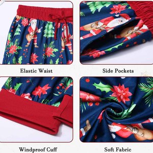 Vêtements de sport de bonne qualité à la mode Look classique Fermeture à cordon Polyester et coton Tissu Pantalon de survêtement pour hommes - Product Image 5