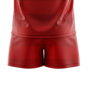 Conjuntos de Uniformes de Rugby Transpirables y Absorbentes de Humedad, Color Personalizado OEM, 100% Poliéster, Nombre del Equipo Personalizado, Precio de Fábrica - Product Image 5