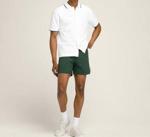 Pantalones cortos deportivos transpirables de secado rápido de doble capa para hombre, pantalones cortos para correr al aire libre con cintura elástica - Product Image 2