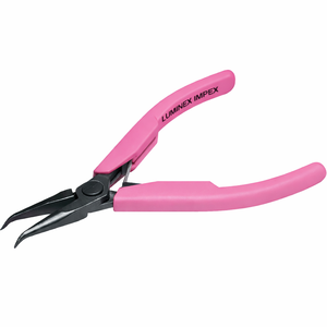 Alicates de Punta Angulada Lindstrom 7892, Herramienta de Acero Inoxidable con Protección ESD, Empuñadura de Plástico, Punta Fina de 130 mm, Color Negro, Fabricados en Acero Alemán - Product Image 6