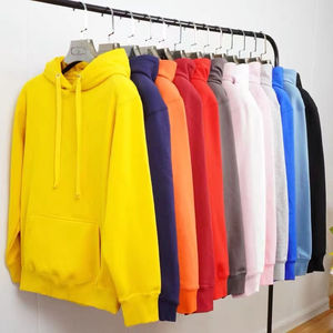 Men's Classic Solid Color Distressed Pullover Hoodies Comfortable Embroidered Logo Plus Size Rhinestone Cotton <b>Blended</b> Hoodie - Product Image 5