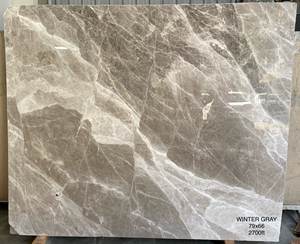 Carreaux de marbre gris pur en pierre naturelle de tailles personnalisées, 100% carreaux de marbre gris de qualité supérieure, carreaux de marbre gris de haute qualité - Product Image 6