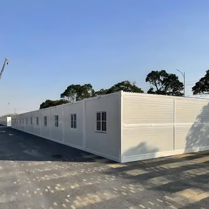 บ้านคอนเทนเนอร์แบบพับได้ ขยายได้ หลังคาแบน ดีไซน์ทันสมัย สำหรับอยู่อาศัยชั่วคราว - Product Image 3