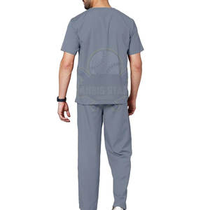 Nueva colección Uniforme de Enfermería Médica Trajes de manga corta Conjunto de Top y pantalones para venta en línea Uniformes de hospital - Product Image 2