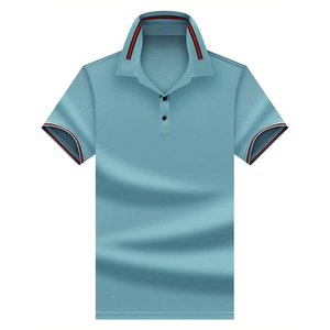 2025 Nueva alta calidad cómodo transpirable verano hombres moda Casual lujo 3D bordado punto humedad para camisa - Product Image 4