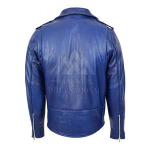 Vente en gros de veste d'hiver en cuir au design personnalisé à la mode pour hommes fabriquée au Pakistan Produit de pointe Veste d'hiver en cuir à vendre - Product Image 2