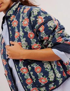 Veste courte matelassée légère et tendance pour femmes, imperméable, réversible, doublure en nylon respirante, finition de qualité - Product Image 5