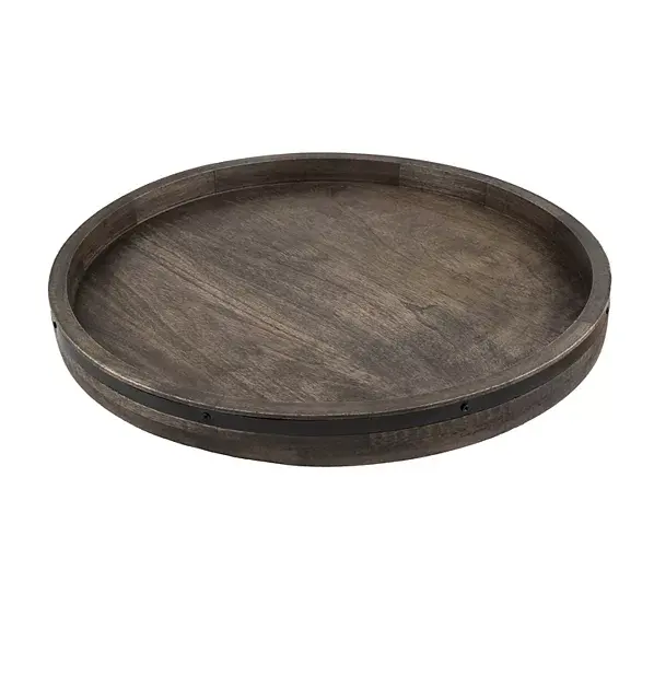 100% legno naturale Lazy Susan eco-friendly home storage & Organizer cucina decorare articolo in legno Lazy Susan