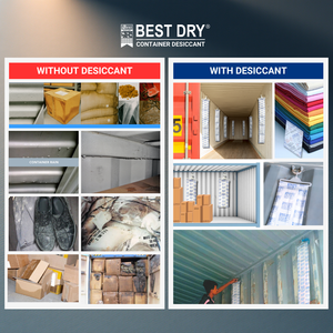 Meilleur déshydratant absorbant pour conteneurs secs 1 kg Contrôle supérieur de l'humidité et prévention de la moisissure Fabriqué au Bangladesh - Product Image 3