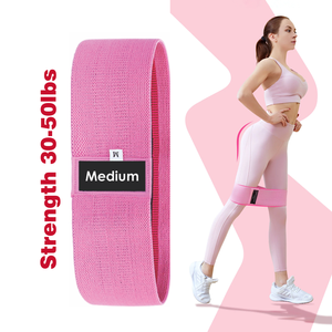 Bandas de resistencia de cadera con logotipo personalizado para ejercicio Botín y glúteos Hip Circle Loop - Product Image 4