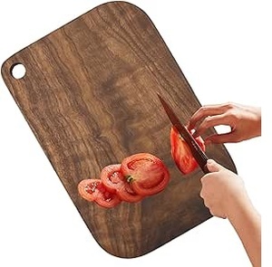 Planche à découper et planche à découper en bois très vendues - Ustensile de cuisine écologique pliable, compatible lave-vaisselle pour diverses tâches de découpe - Product Image 4