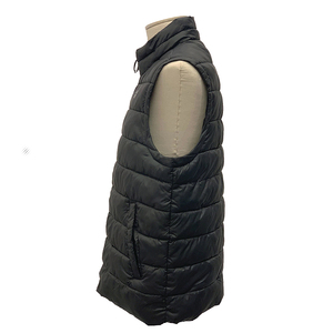 Chaqueta cortavientos Softshell acolchada de media manga unisex con cremallera, chándal para exteriores al por mayor para hombre - Product Image 3