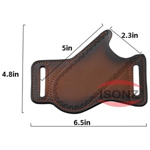 Fourreau de couteau de chef en cuir personnalisable directement en usine OEM & ODM étuis à outils - Product Image 1