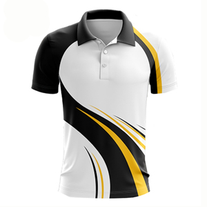 เสื้อยืดโปโลพิมพ์ลายพิมพ์ซับลิเมชันออกแบบโลโก้และฉลากได้ตามต้องการ - Product Image 2